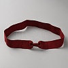 Women's Faux Suede Bowknot Stretchable Hat Band AJEW-WH0696-082L-1