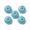 Fuuny Baking Paint Glass Enamel Beads LAMP-Q045-01D-1