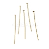 Brass Flat Head Pins KK-H502-01E-G-1