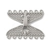 Brass Snap Clasps KK-U052-26P-1