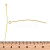 Ion Plating(IP) 304 Stainless Steel Eye Pins X-STAS-G075-17G-04-2