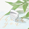 Anti-Tarnish 304 Stainless Steel Trapezoid Open Cuff Rings RJEW-M047-01P-4