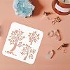 PET Hollow out Drawing Painting Stencils Sets for Kids Teen Boys Girls DIY-WH0172-752-3