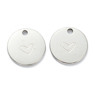 Non-Tarnish 304 Stainless Steel Charms STAS-P280-08P-1