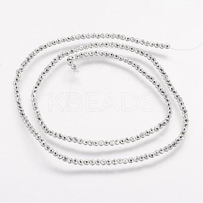 Non-magnetic Synthetic Hematite Beads Strands G-P218-26-S-1