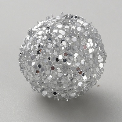 Opaque Acrylic Glitter Beads FIND-CJC0010-111A-13-1