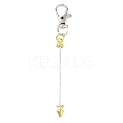 Alloy Beadable Pendant Decorations KEYC-D288-01G-1