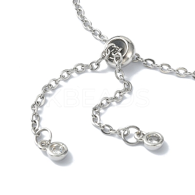 Adjustable Brass Macrame Pouch Bracelet Making for Stone Holder AJEW-JB01192-02-1