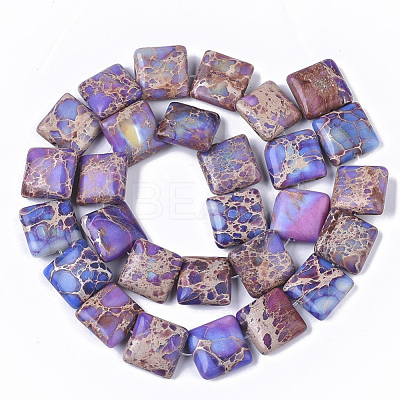 Natural Imperial Jasper Beads Strands G-S366-028-1