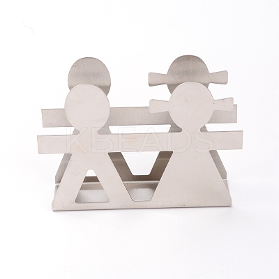304 Stainless Steel Napkin Holder DJEW-WH0033-51-1