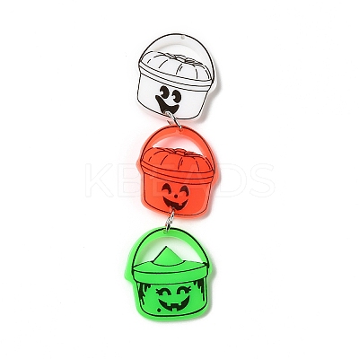 Halloween Acrylic Big Pendants SACR-E011-06P-01-1