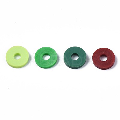Handmade Polymer Clay Beads CLAY-T019-02B-25-1