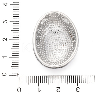 Casting Polishing 304 Stainless Steel Pendants STAS-G354-07P-1