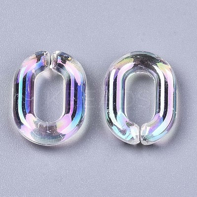 Transparent Acrylic Linkings Rings PACR-N010-030B-01-1