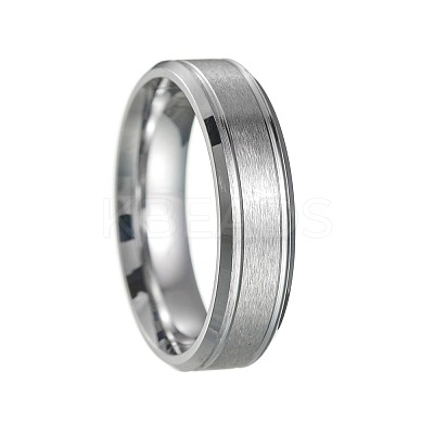 201 Stainless Steel Finger Rings for Women WG1765E-60-1