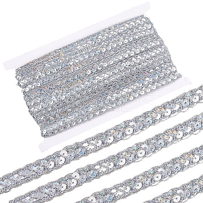 Metallic Braided Lace Trim OCOR-WH20020-24C-1