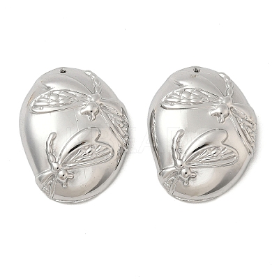 304 Stainless Steel Pendants STAS-D127-22B-P-1