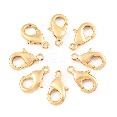 SHEGRACE Brass Lobster Claw Clasps XGR0011G-05G-1