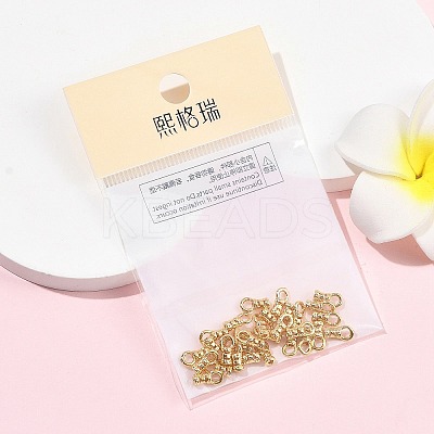 SHEGRACE Brass Cord Ends XGRQ1R160-351G-1