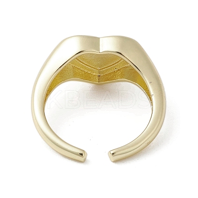 Brass Adjustable Open Rings RJEW-K257-86G-03-1