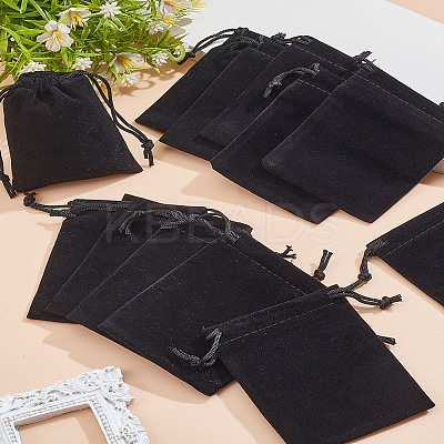 20Pcs Velvet Jewelry Pouches Bags ABAG-LP0001-22-1