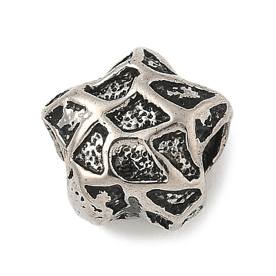 304 Stainless Steel European Beads STAS-S183-13AS-B-1