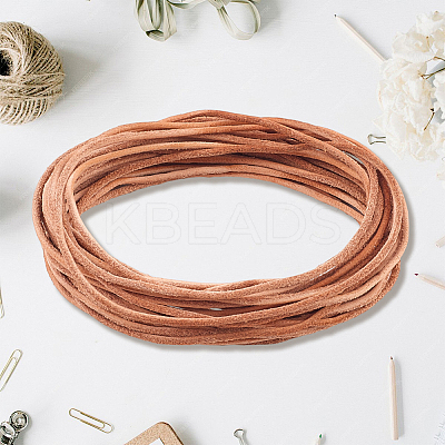 5M DIY Frosted Cowhide Leather Cord OCOR-GF0004-97A-04-1