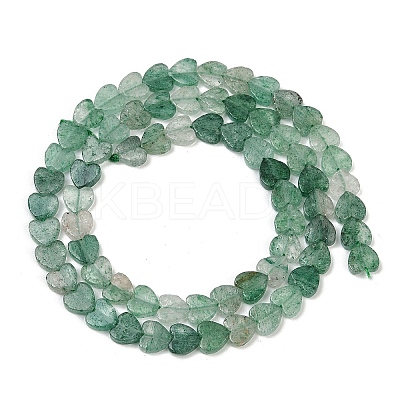 Natural Green Strawberry Quartz Beads Strands G-M403-A44-02-1