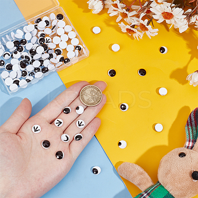144Pcs 24 Style Glass Doll Craft Eyes Cabochons DIY-OC0011-83B-1