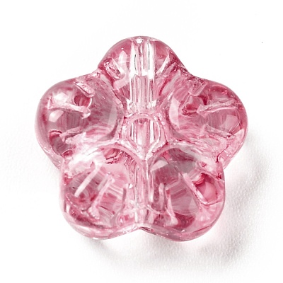 Transparent Glass Beads GLAA-F116-02G-1