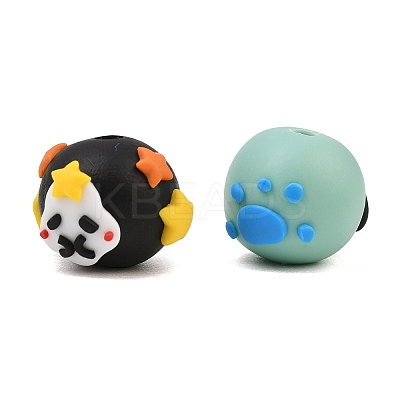 Handmade Polymer Clay Beads PR-CBA40AD-07-1