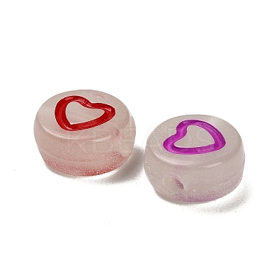 Transparent Acrylic Beads OACR-S076-04-1