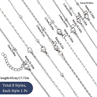 12Pcs Adjustable 304 Stainless Steel Wire Cuff Bangle Making MAK-SC0001-19-1