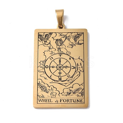 201 Stainless Steel Pendant LS-STAS-B033-01G-10-1