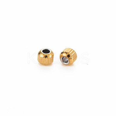 201 Stainless Steel Beads STAS-N088-38A-01G-1