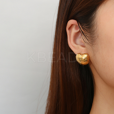 304 Stainless Steel Stud Earrings for Women FE9821-1-1