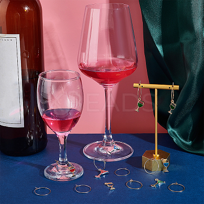 DIY Wine Glass Charm Making Kit DIY-UN0003-39-1