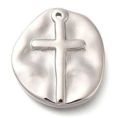 Anti-Tarnish 304 Stainless Steel Pendants STAS-P369-07P-1