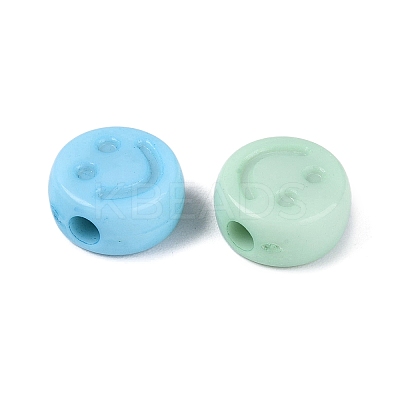 Opaque Acrylic Beads OACR-Q199-12-1