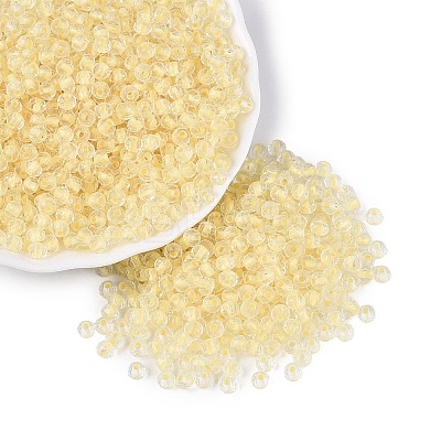 FGB Grade A Transparent Glass Seed Beads SEED-Q040-03A-10-1