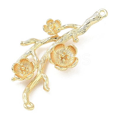 Brass Links Connector Charms KK-G601-06G-01-1