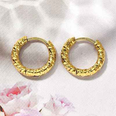 304 Stainless Steel Hoop Earrings for Women EJEW-M068-13B-G-1