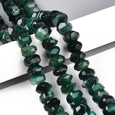 Natural Agate Beads Strands G-N356-01A-07-1