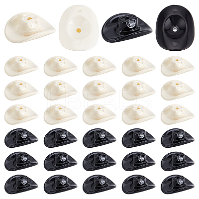 48Pcs 2 Colors Opaque Acrylic Beads SACR-PH0002-32-1
