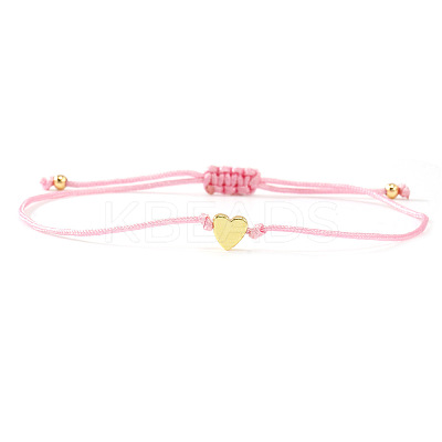 Valentine's Day Nylon Cord Braided Bracelets VO3472-4-1