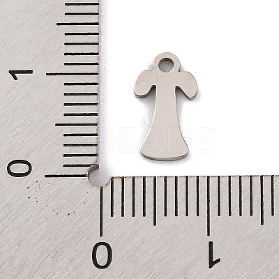 Non-Tarnish 201 Stainless Steel Charms STAS-U016-01P-T-1