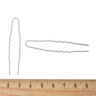 Brass Hair Sticks KK-U057-18P-1