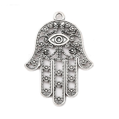 Tibetan Style Alloy Pendants X-TIBEP-ZN60334-AS-FF-1