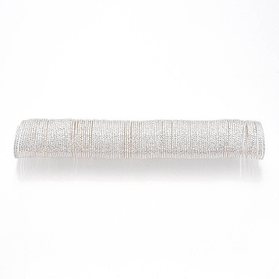 Textured Round Brass Jewelry Wires KK-N258-03S-1
