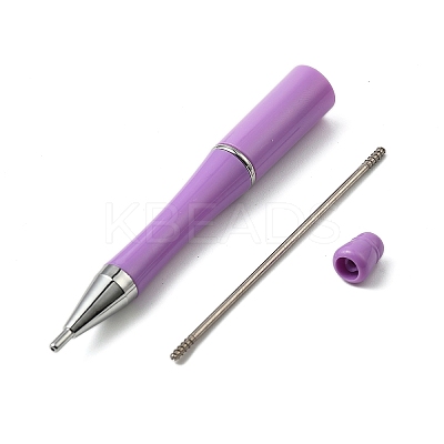 ABS Plastic Nail Art Rhinestones Pickers Beadable Pens AJEW-C040-03A-1